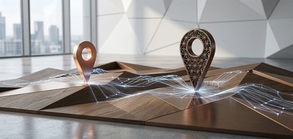 Governance team reviewing AI model map