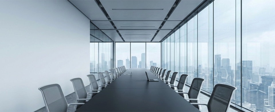 Board directors in strategic governance session at a high-growth company